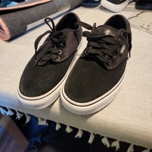 Vans Men's Black Canvas Sneakers